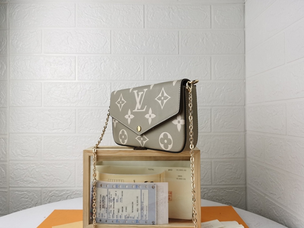 LVコピーウォレット側面デザイン